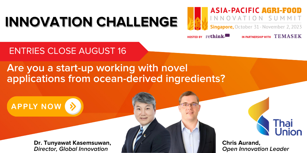 Thai Union Innovation Challenge - Novel Applications from Ocean-Derived Ingredients