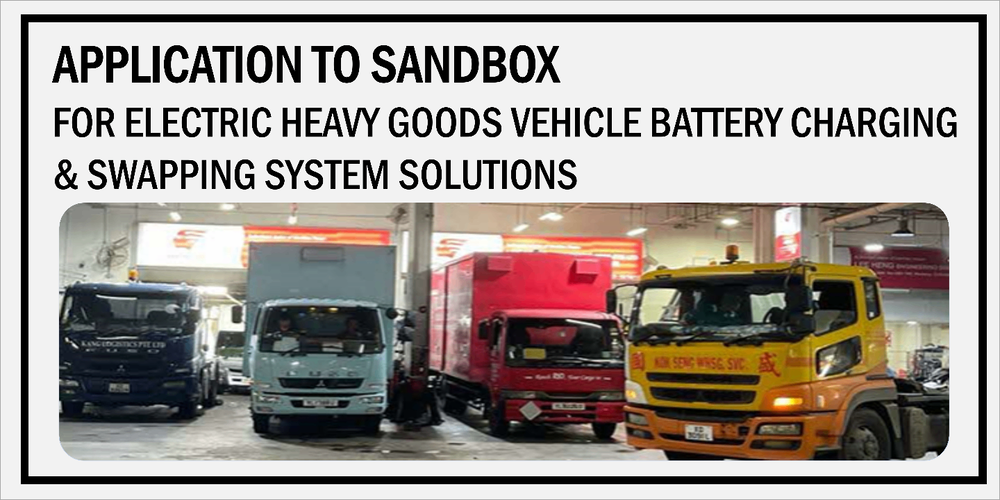 Application to Sandbox for Electric Heavy Goods Vehicle Battery Charging and Swapping System Solutions