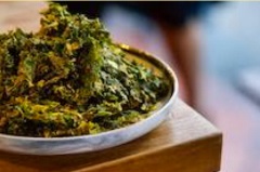 Dehydrated Salted Eggless Kale Chips Afterglow