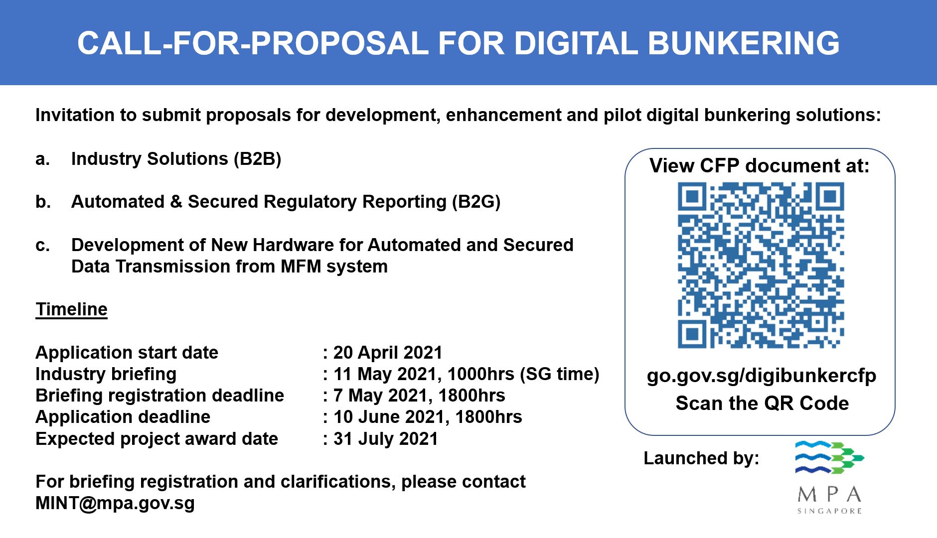 Call For Joint Industry Projects to Digitalise Bunker Sector
