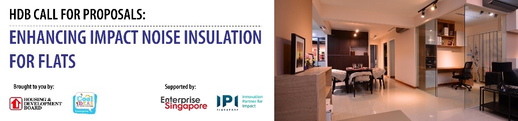 HDB Call for Proposals: Enhancing Impact Noise Insulation For Flats