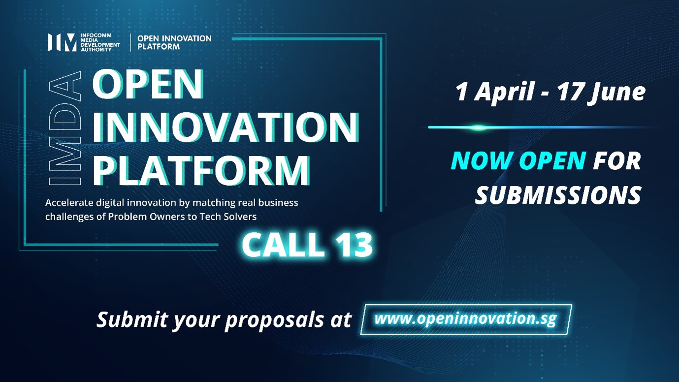Open Innovation Platform Call 13