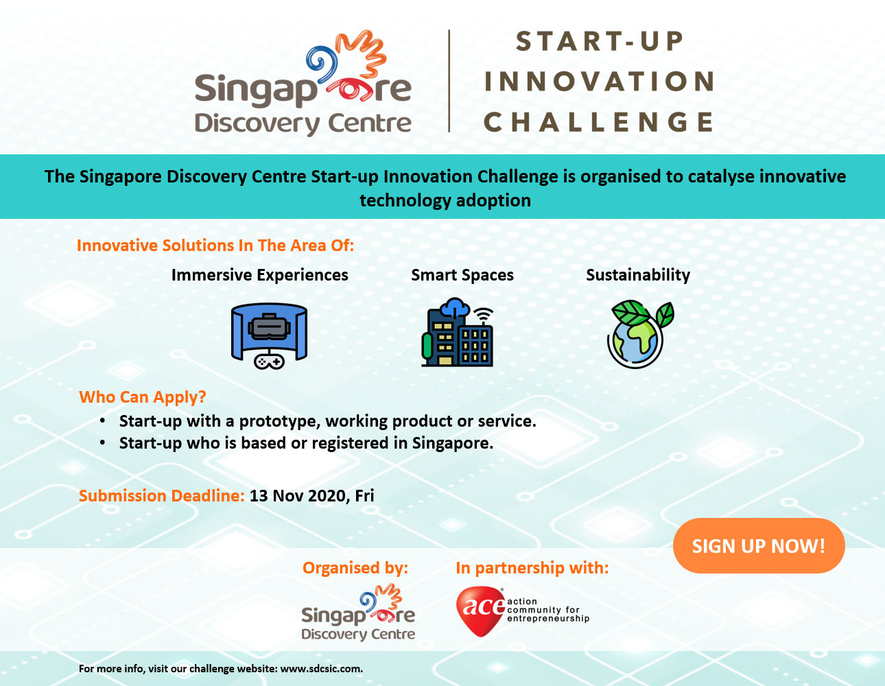 Singapore Discovery Centre Start-up Innovation Challenge