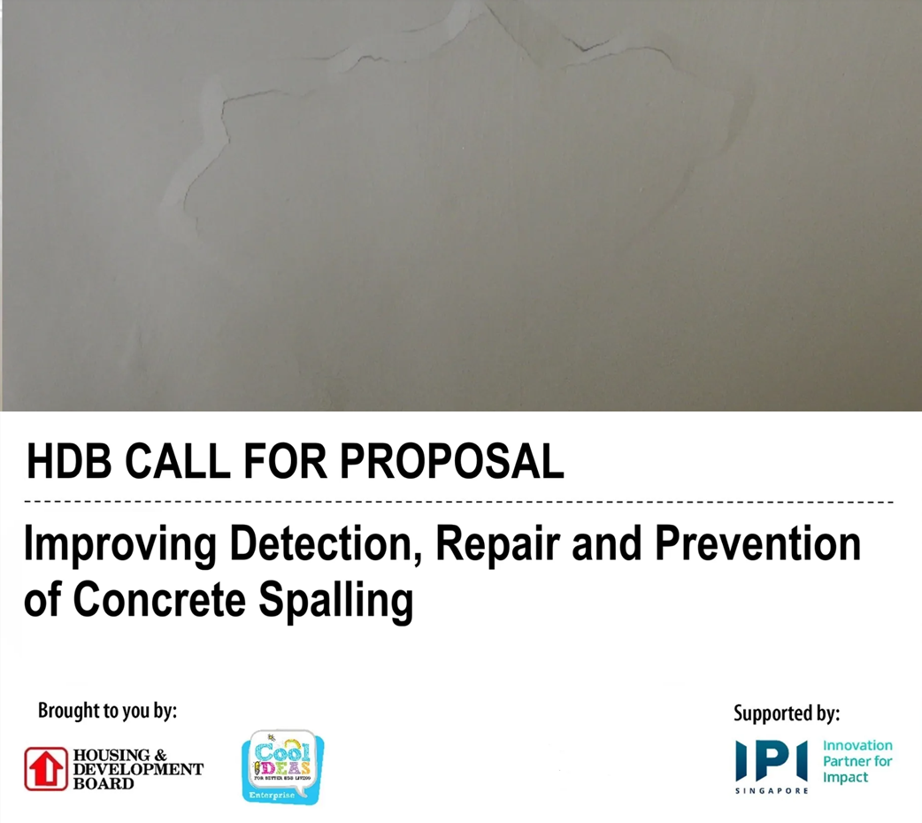 HDB Call for Proposal: Improving Detection, Repair and Prevention of Concrete Spalling