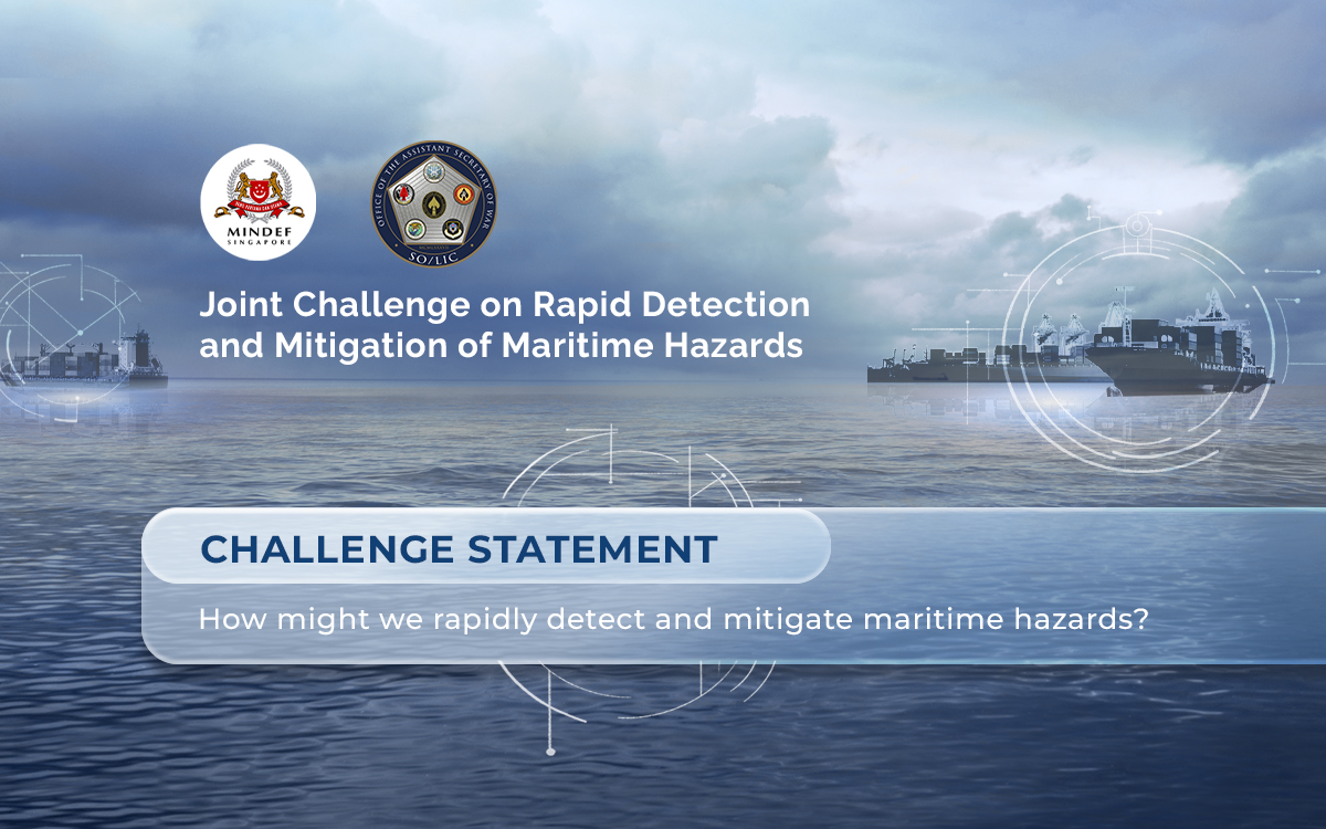 Joint Challenge on Rapid Detection and Mitigation of Maritime Hazards
