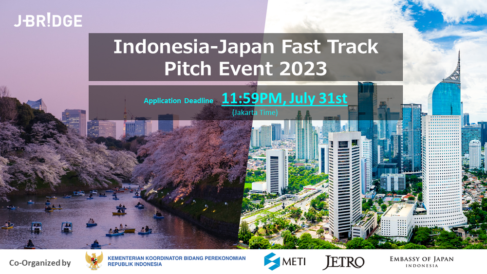 Indonesia-Japan Fast Track Pitch Event 2023