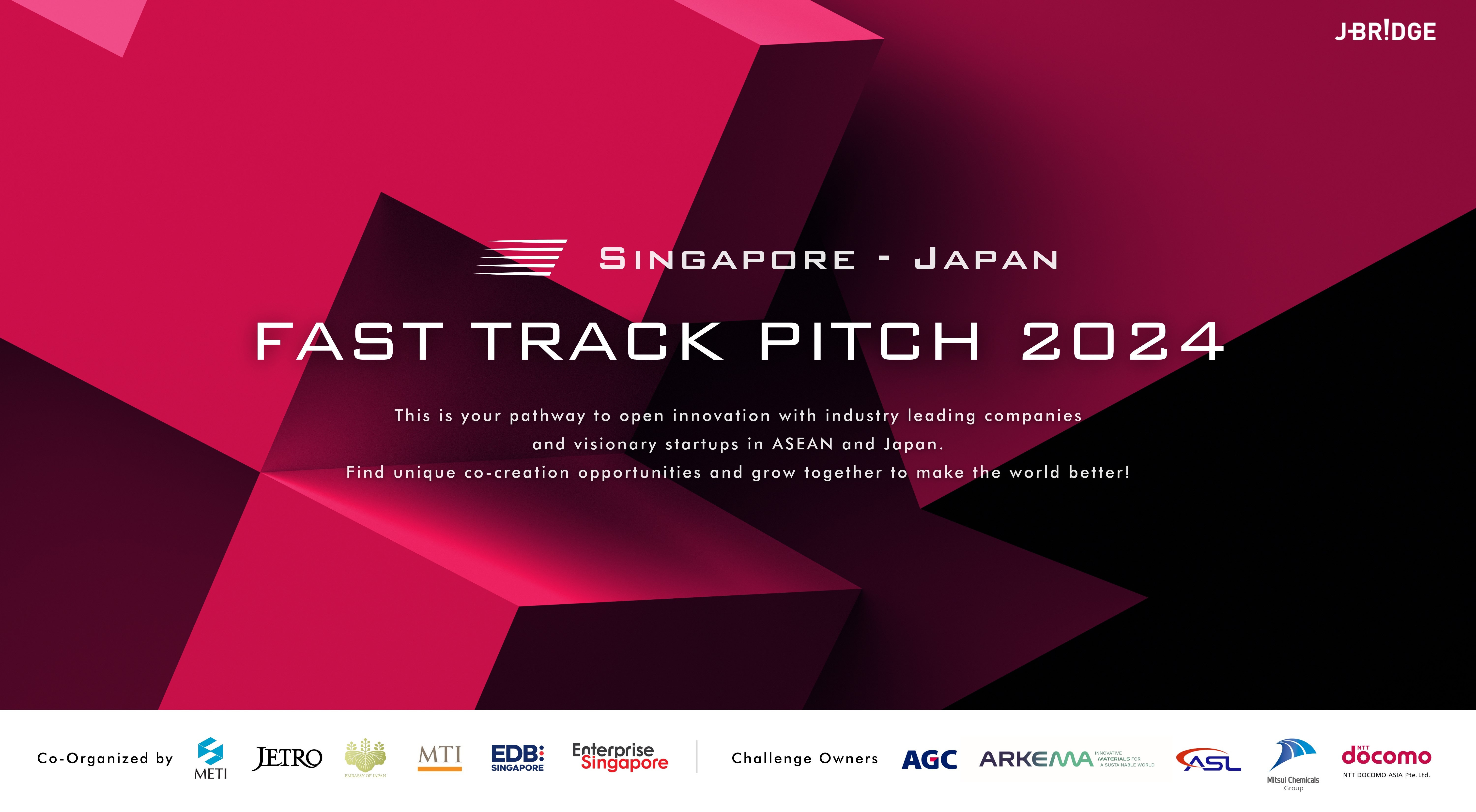 Singapore-Japan Fast Track Pitch Event 2024